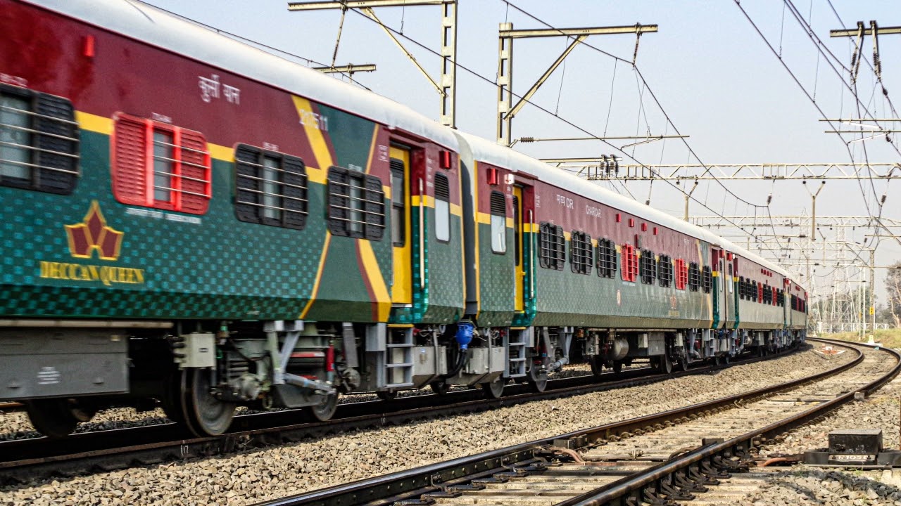 First Look of 12124/23 Deccan Queen LHB Coaches !!! ALSO WATCH VIDEO IN LAST