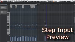 Step Input Mode  in Cubase - Quick Tip