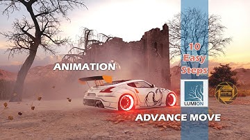 Advance Move effect | Lumion 10 movie mode | a realistic 3D car animation rendering by filmed3D