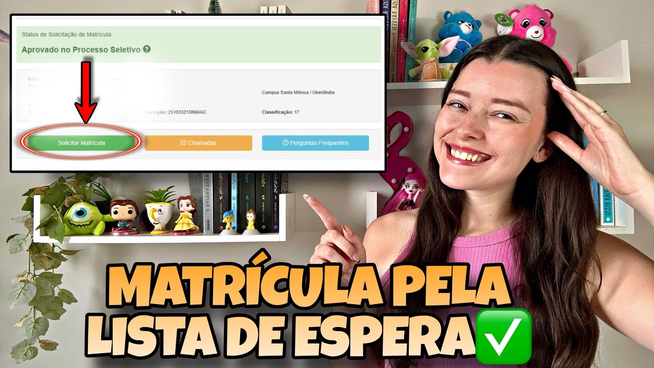 ‼️COMO FAZER MATRÍCULA PELA LISTA DE ESPERA DO SISU | Tutorial Matrícula Pela Lista de Espera📆