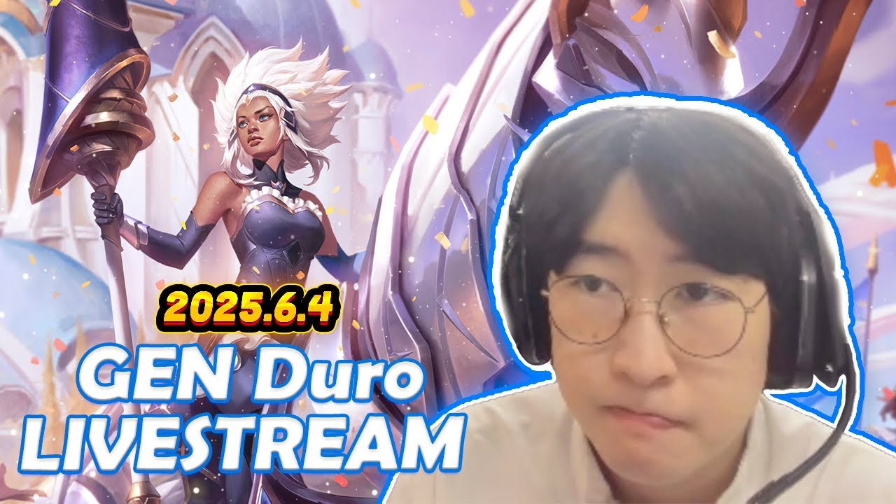 GEN.G Duro Fullstream 2025.6.4 KR Challenger Gameplay