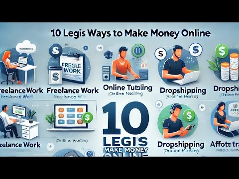 10 LEGIT WAYS TO MAKE MONEY AND PASSIVE INCOME ONLINE- HOW TO MAKE ...