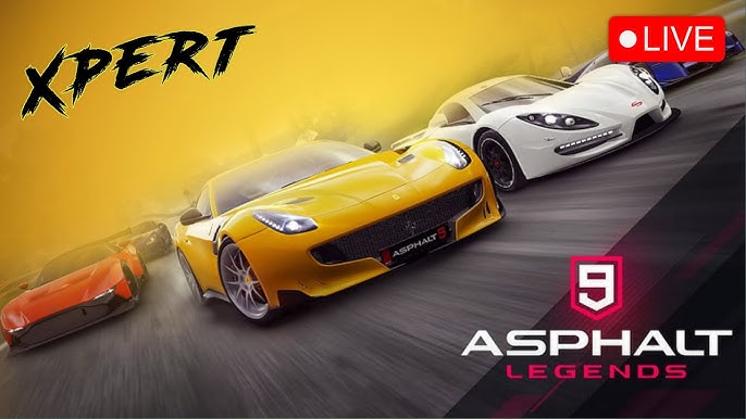 ASPHALT 9: LEGENDS v1.1.0e Versão Extendida Full OFFLINE GAMEPLAY