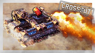 ОПЯТЬ ЭТОТ ЛЕТАЮЩИЙ УЖАС - БИТВА АВТОСБОРОК В CROSSOUT