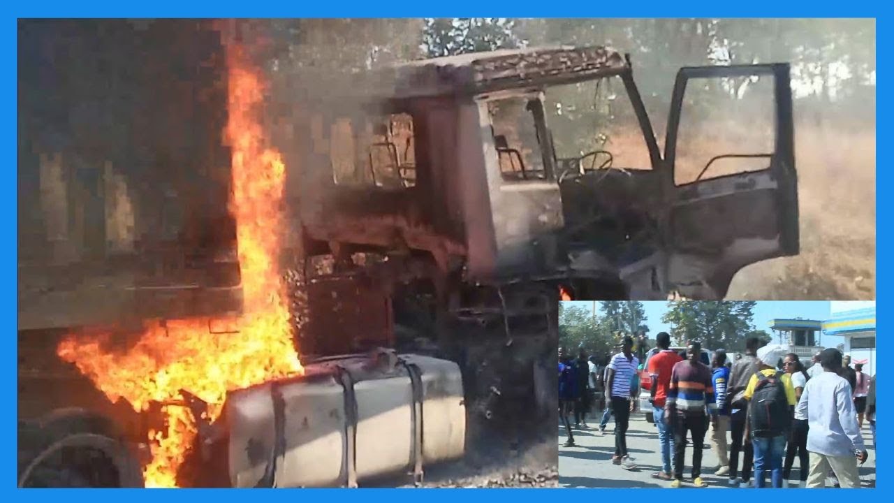 TAHARUKI! LORI LA MAFUTA LALIPUKA LIKIWA GEREJI, WATU WAWILI WAJERUHIWA, MASHUHUDA WASIMULIA A-Z