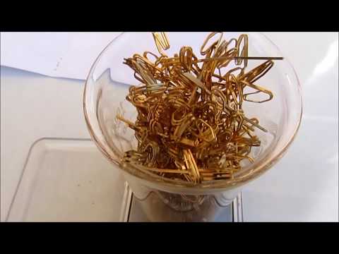 Видео: Получаю золото электролизом. Дешево и сердито!