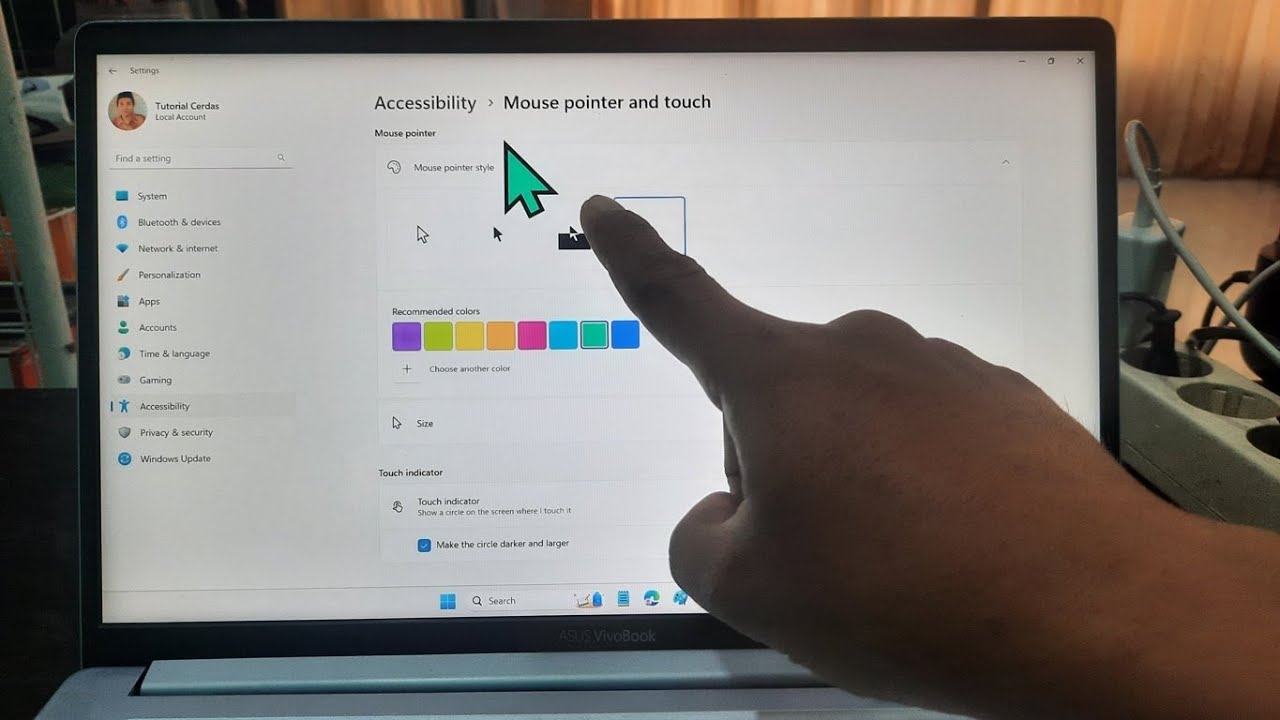 Cara Merubah Mouse Pointer Supaya Tampil Lebih Elegan dan Keren - YouTube