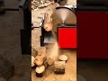 The process of cutting wood using advanced tools #shorts
