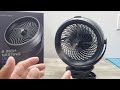 Awesome 8-inch Misting Portable Directional Fan with Removable &amp; Rechargeable Battery (USB)
