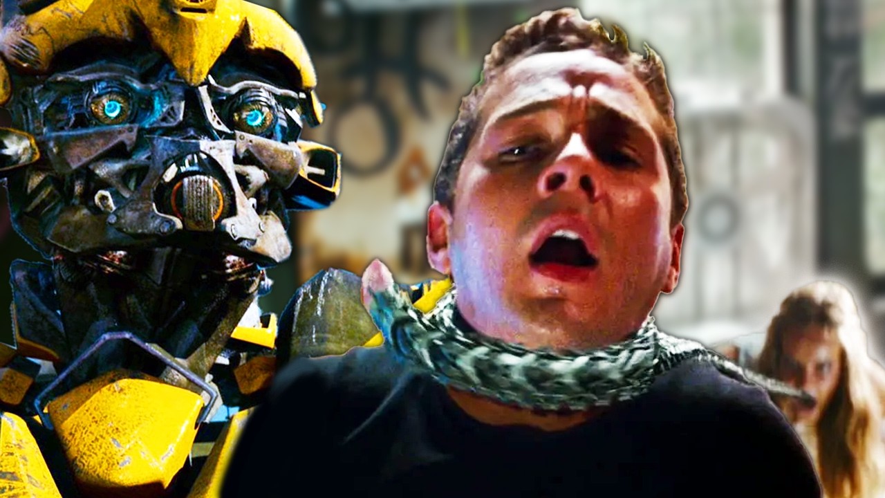 watching Transformers 2 is surprisingly funny...
