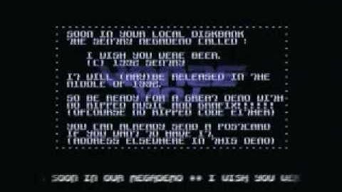 Atari ST Nut House Demo on a real STe