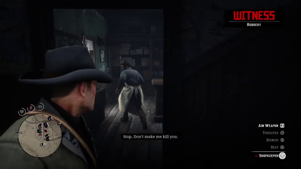 Rdr2 Robbing The General Store - YouTube