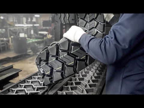 Видео: Процесс превращения старой шины в новую. Корейский завод по производству восстановленных шин.