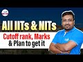 All IITs &amp; NITs Cutoff Rank, Marks and Plan to Get it | LIVE | @InfinityLearn-JEE