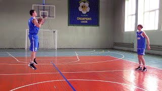 Вправи для відпрацювання техніки передачі м’яча у баскетболі