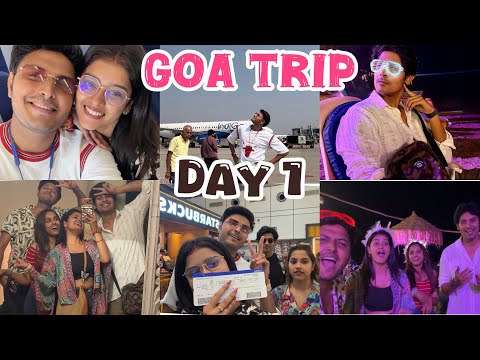 GOA ରେ first Day କେମିତି ଥିଲା 🤗 #anjunabeachgoa #goa #youtube #trip