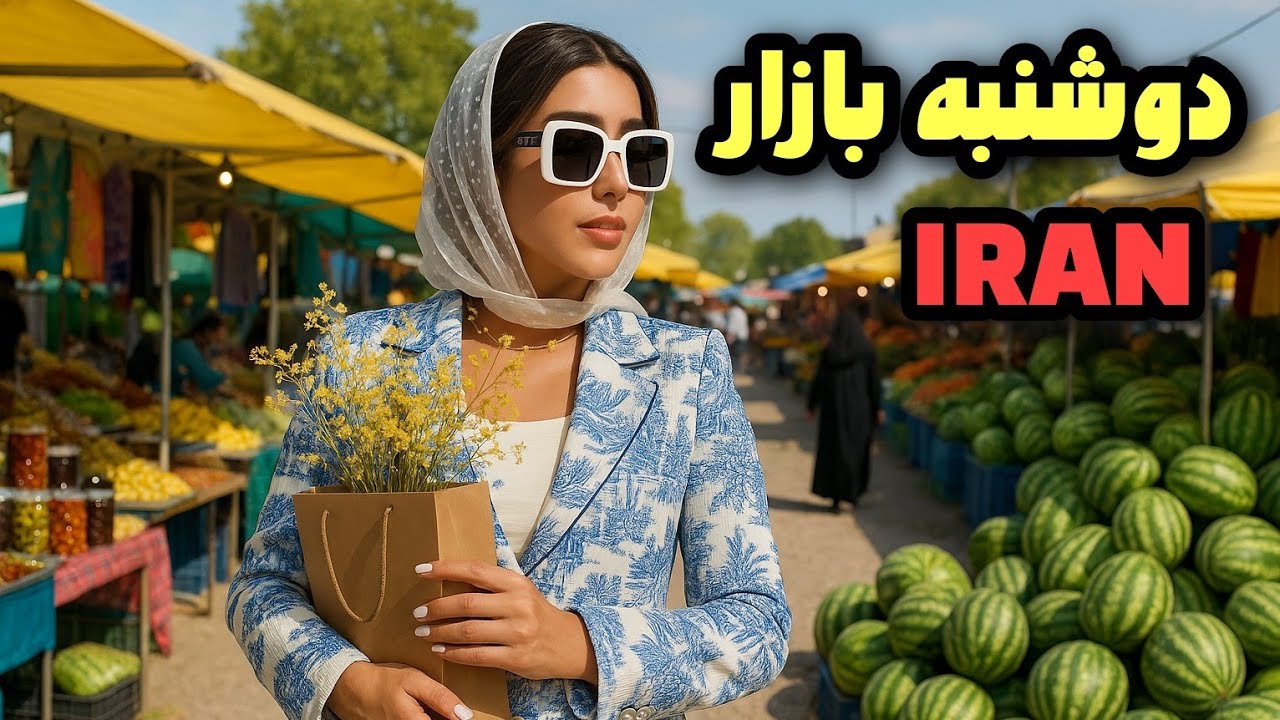 IRAN, FARDIS Monday Bazaar: The Beating Heart of Local Shopping🇮🇷