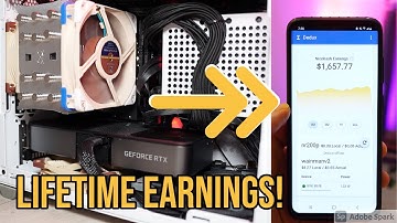 How to easily view all your NiceHash lifetime earnings! (GPU Mining Before & After Ethereum 2.0)