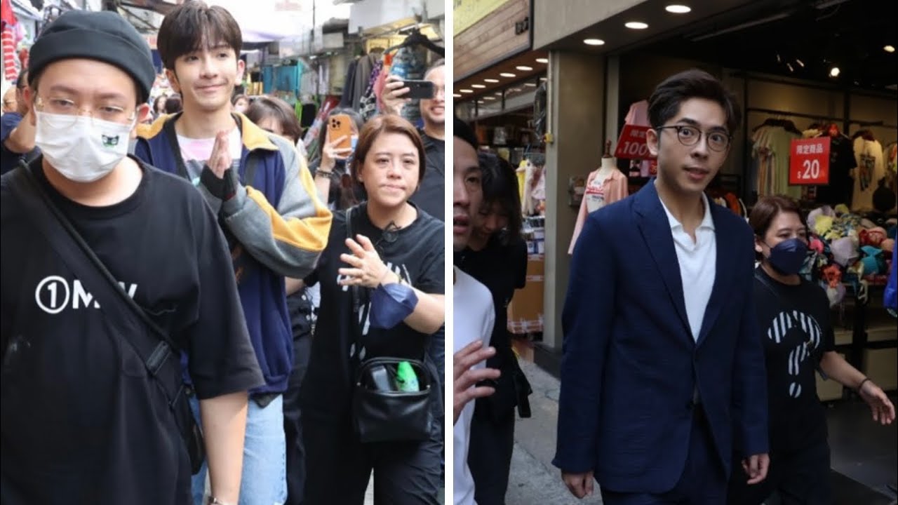 盧瀚霆Anson Lo呂爵安香港首日拍《盜月者》 袁劍偉抄襲風波首現身