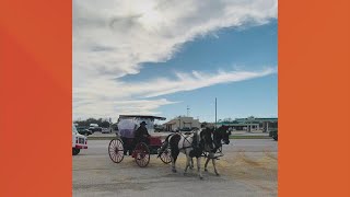 South Texas Trail Riders making their way to San Antonio