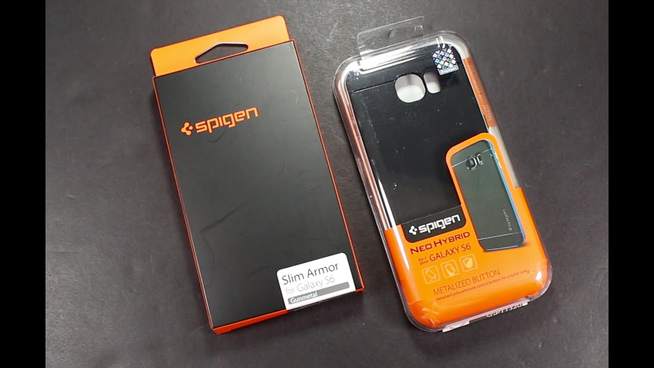 Spigen Slim Armor & Neo Hybrid Cases For The Samsung Galaxy S6 First Look