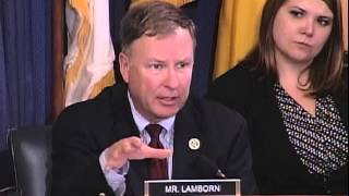Congressman Lamborn Questions VA Officials During Oversight Hearing