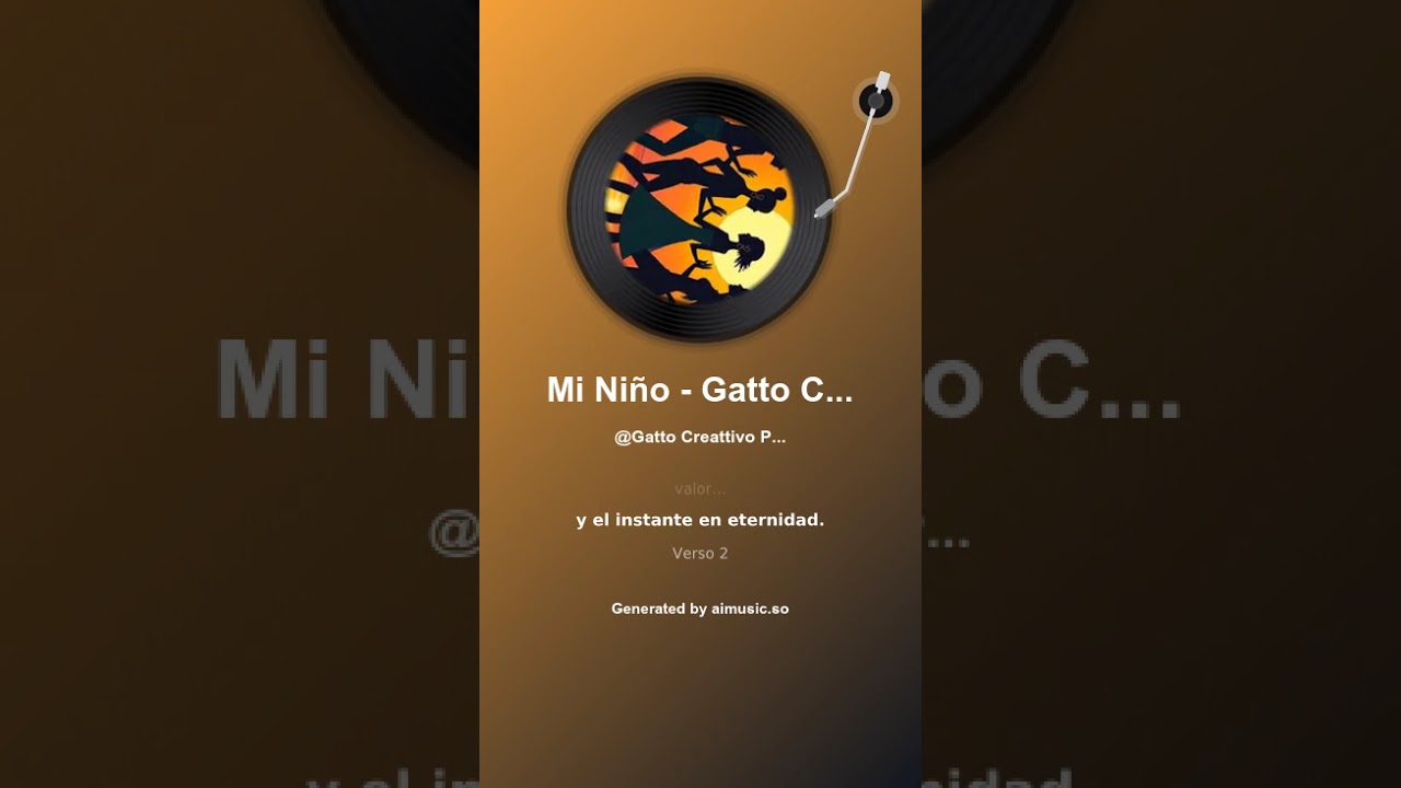 Mi Niño - Gatto Creattivo - 2026
