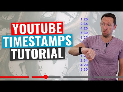 How to Add YouTube Timestamp Links (YouTube Chapters Tutorial!)