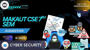 Cyber Security CSE 7th Sem Final Suggestion 2025–26 | Most Expected Questions #makaut #cse