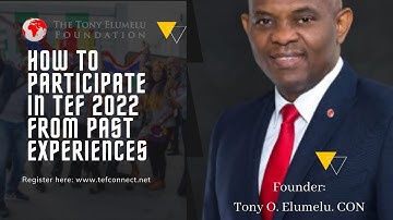 How to participate in TEF 2022 from past experiences