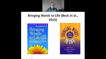 KS1 Vocabulary Interventions based on shared Storybook Reading