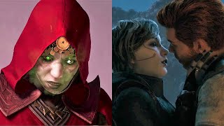 Cal & Merrin Full Love Story (Jedi Fallen Order & Jedi Survivor) | All Cutscenes