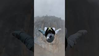 incredible morning basejump into the clouds in Lauterbrunnen, Switzerland 🏔🇨🇭🪂 Wealth