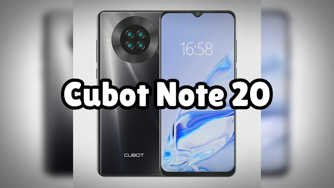 Photos of the Cubot Note 20 | Not A Review!