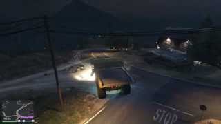 GTA Online - Dump Truck Big Air Jump (NOT!)