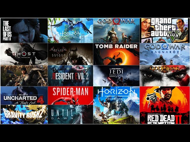 Top 20 Best PS4 PS5 Games for Every Gamer - YouTube