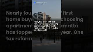 Nearly four in five NSW first home buyers are now choosing apartments, and Parramatta has topped the
