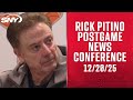 Rick Pitino comments on St. Johns' disappointing loss to Kentucky
