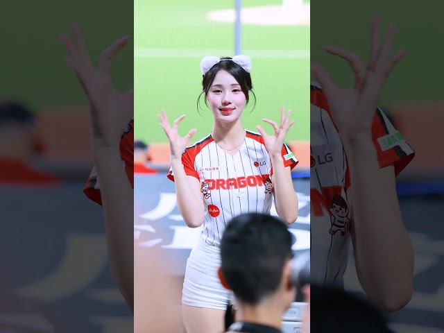 lg트윈스 고예지치어리더 ok 아웃송 직캠  #shorts #고예지 #치어리더 #lg트윈스 #아웃송