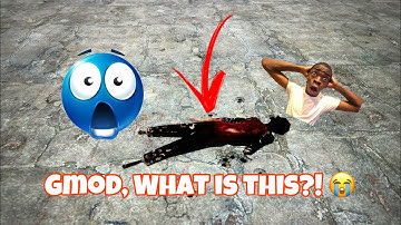 I found this random corpse in gm_flatgrass ￼