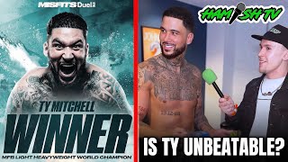 “ BEN WHITTAKER IS NEXT” TY MITCHELL BEATS GABE ROSADO, POST FIGHT INTERVIEW 