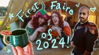 ✨FIRST REN FAIRE of 2024  Calaveras Celtic Faire ✨ ft. @missgingerjones #renfaire