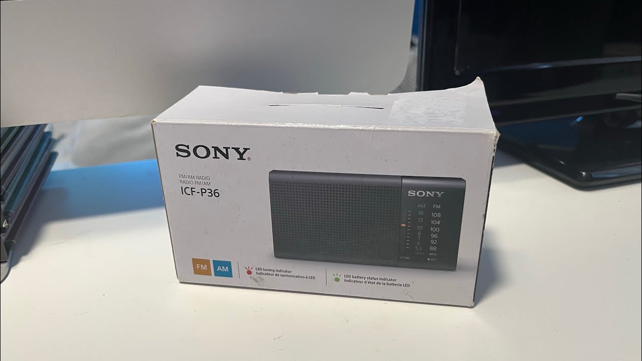 Sony ICF-P36 FM AM Radio Sarcasm Review - YouTube