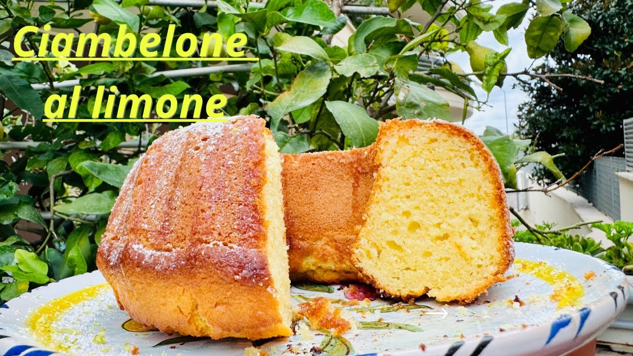 Лимонов кекс. Вечният хит в Италия