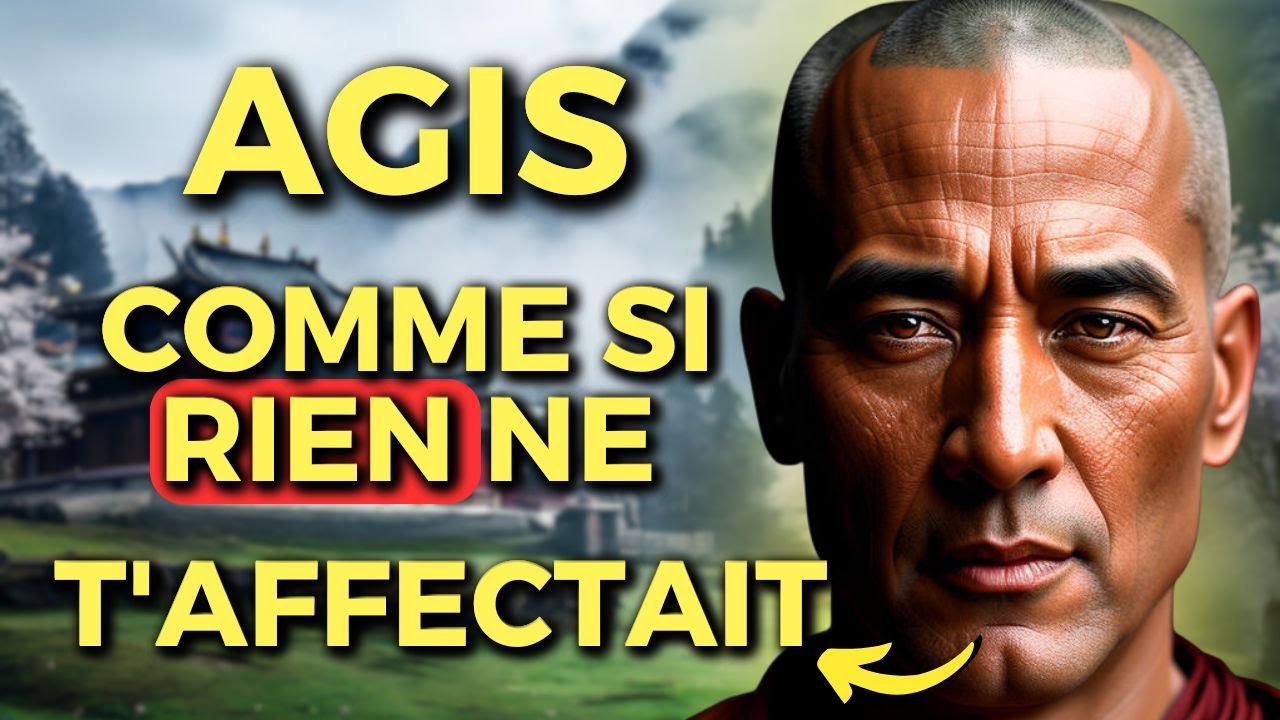 Agis Comme Si Rien Ne T'affectait. Calmer L'esprit Au Milieu Du Chaos