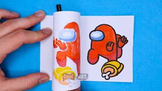 10 AMAZING Among Us Paper Crafts You Have to Try!