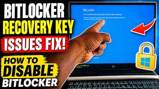 How To Disable BitLocker Recovery Key (Issues In Windows 11 Fix)