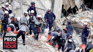 WATCH LIVE: Officials give update on Florida building collapse search and rescue efforts