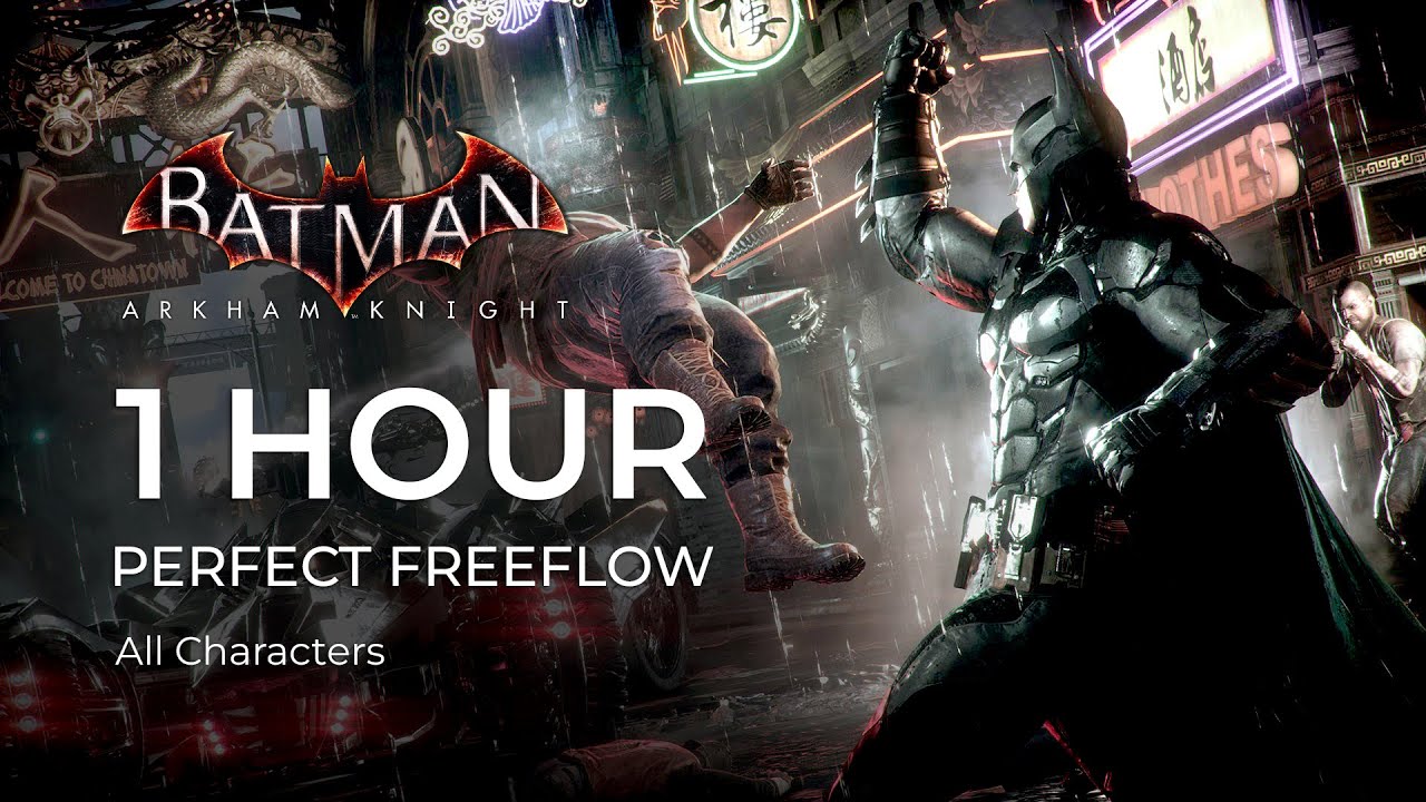 1 Hour of Perfect Freeflow in Batman Arkham Knight