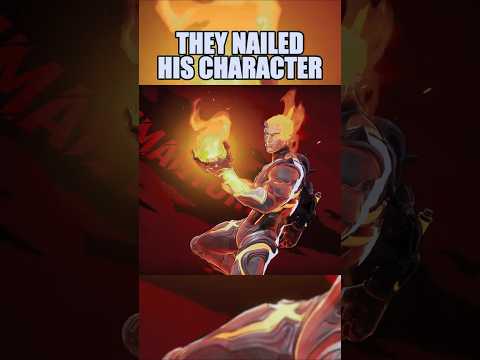 Human Torch Flirts With EVERYONE 😅 #marvelrivals #humantorch #voiceacting